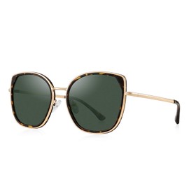 OLIEYE Cat Eye Polarized Sunglasses for Women Ladies Brand Trending Sun glasses UV400