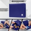 SPARTANO Mens RFID Blocking Wallet with Coin Pocket Wallet with