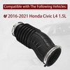 17225-5AA-A00 Engine Air Intake Hose Tube with Clamps Compatible with