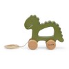 Trixie Mr. Dino Pull Along Toy - FSC-Certified Wood -