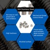 Threaded Insert Reducing Nuts, M3 x 0.5, M5 x 0.8,