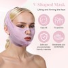 Hpmjz Chin Strap for Sleeping V Line Lifting Mask Reusable