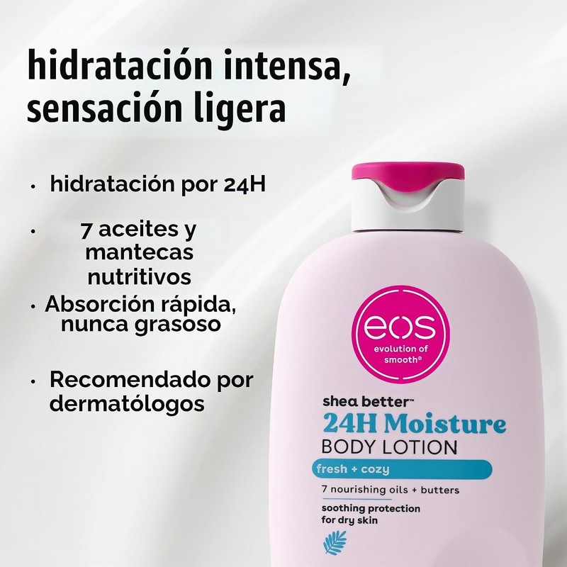 eos Essentials Bundle - Gel de baño, niebla corporal, loción