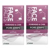 12x Face Facts Witch Hazel Forehead & Chin Pore Strips
