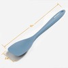 Upgrade Silicone Spatula Spoon Set,VOVOLY Heat Resistant Rubber Spoonula, Seamless