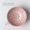 Zeal Berry Colander Cup, Small Hand-held Cup Shape Melamine Strainer/Sieve,
