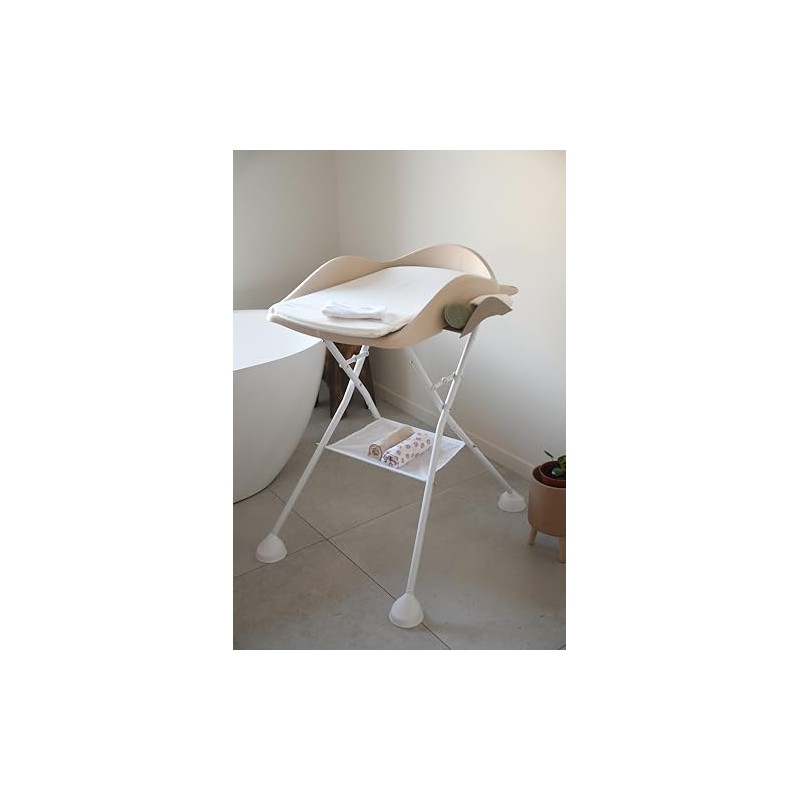 BÉABA Baby Changing Unit, Lightweight and Compact, Adjustable Multi-Use Fixings,