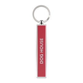 IF Show Offs Keys - Dog House - Keyring, red
