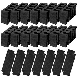 500 Pcs (250 Pairs) Toe Separators Pedicure Tool Kit for Pedicures Spreaders Finger Dividers for Women Men Feet Nail Toenails Art Painting Polish Spa Soft Toe Spacers, Black