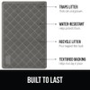 GORILLA GRIP Cat Litter Box Mat, Water Resistant, US Designed
