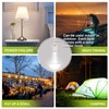 Neporal 4 Pack Emergency-Rechargeable-Light-Bulb, Stay Lights Up When Power Failure,