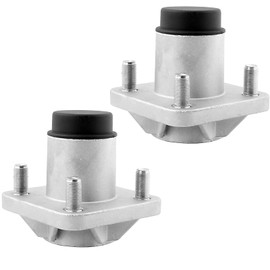 Roykaw Golf Cart Front Wheel Hub Assembly for EZGO RXV 2008-up Gas & Electric Models, with Hub Bearings/Oil Seals/Dust Caps, Replaces OEM # 609603, 600001