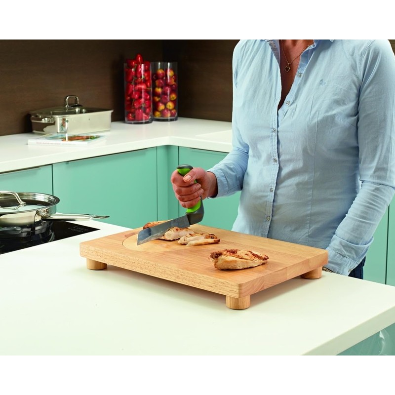Peta Easi-Grip Carving Knife with Right Angle Handle