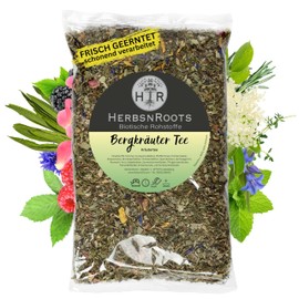Mountain Herb Tea • Herbal Tea with 17 Herbs & Roots • HerbsnRoots • 210 g