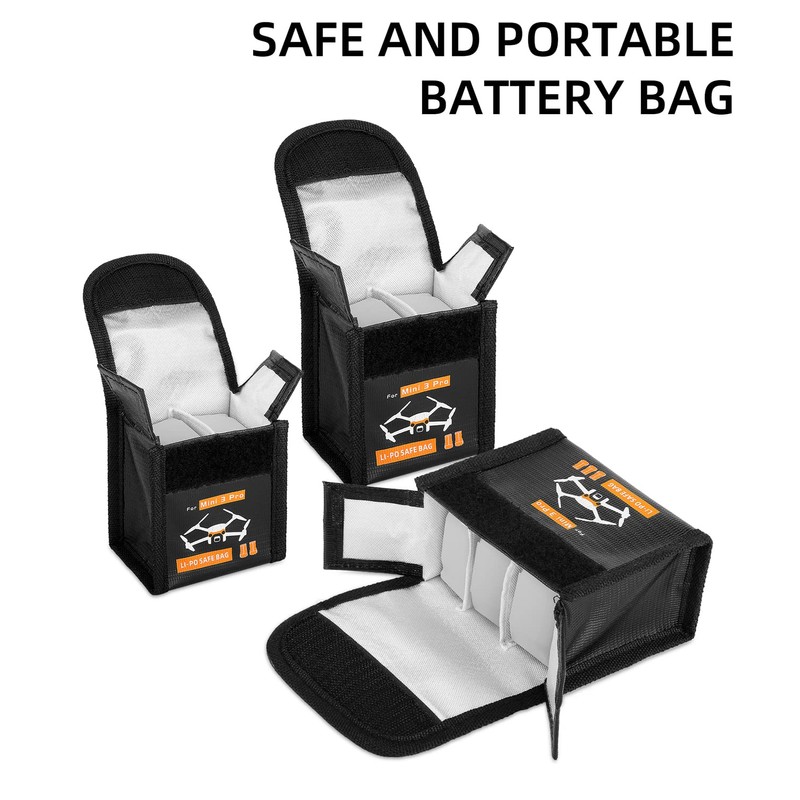 Anbee Lipo Battery Safe Bag Fireproof Safety Charging Storage Bag