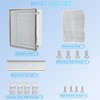 Outdoor Waterproof Box,IP67 ABS Junction Box Electrical Enclosure with Stainless