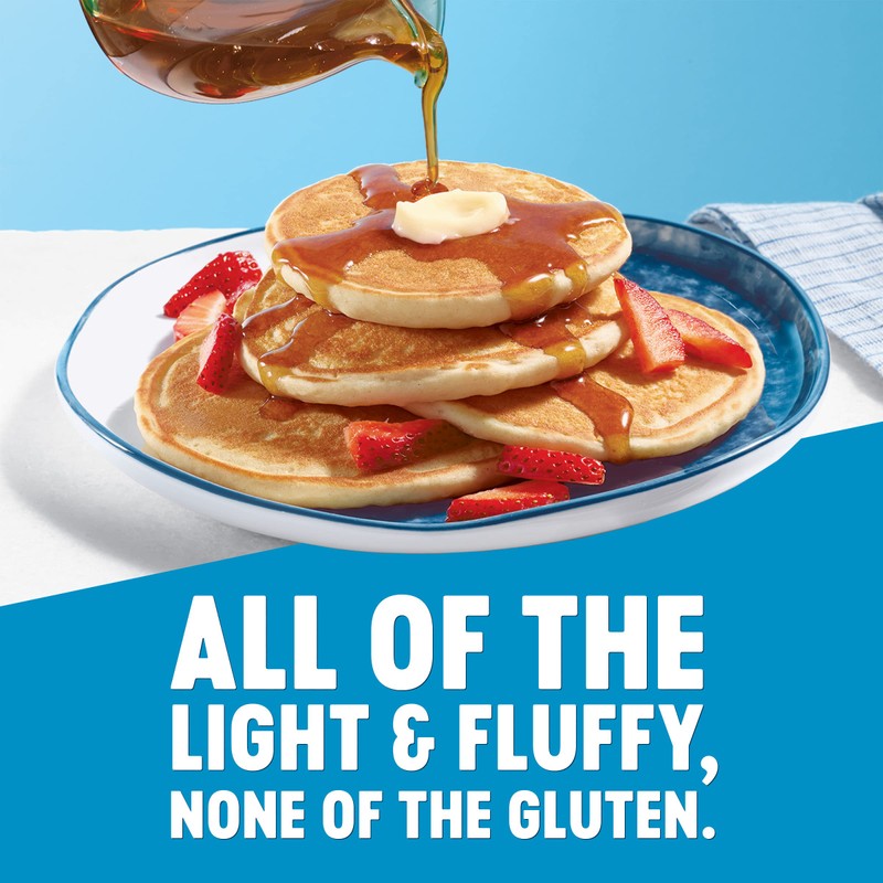 Krusteaz Gluten Free Buttermilk Pancake Mix, Light & Fluffy, 16