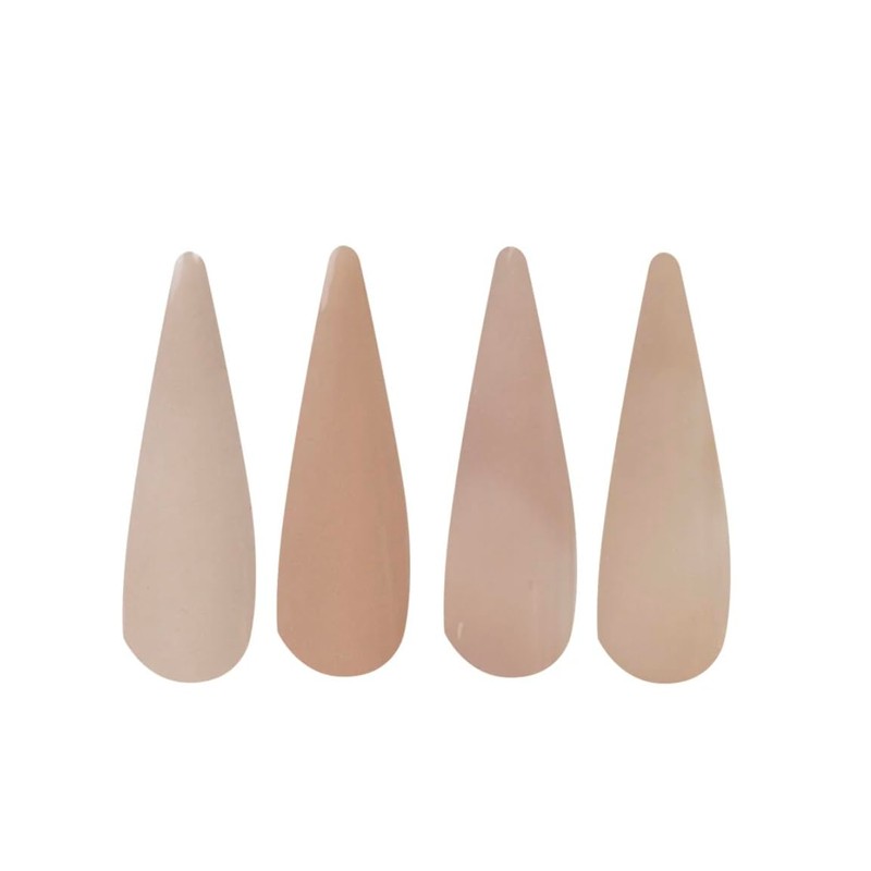 Acry Love Makeup Collection 4 Acrylic Powder Set, 4-Pack, Black