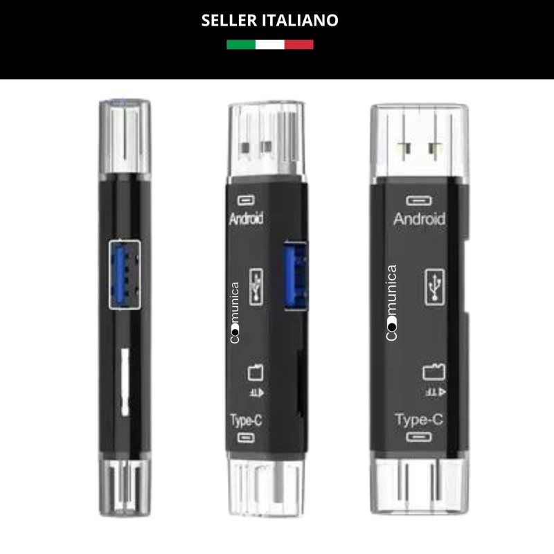 SD Card Reader USB 2.0 Micro SD OTG Adapter and