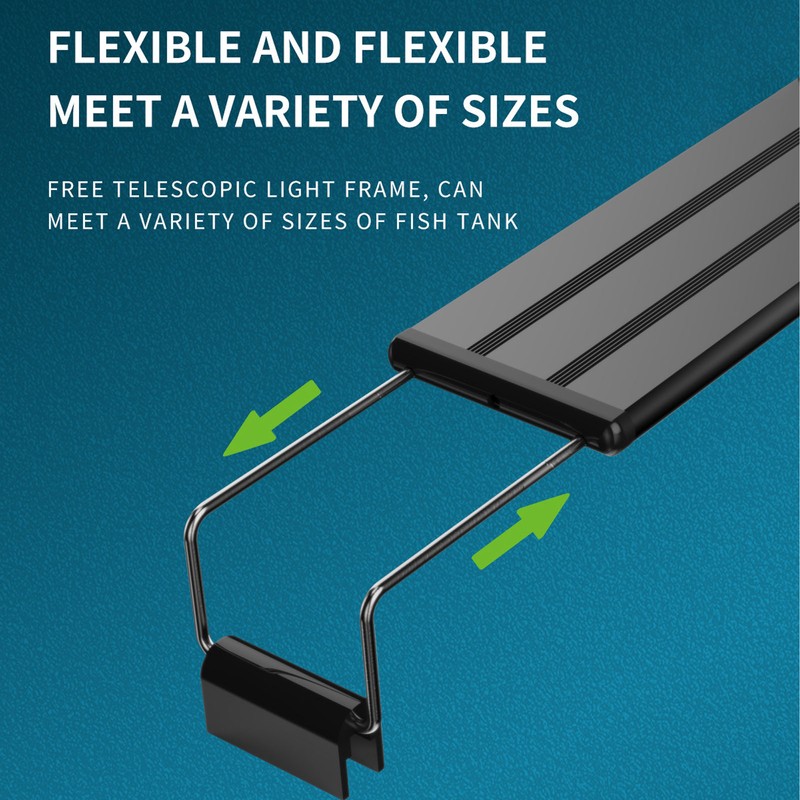 Aquarium LED Light Professional High Brightness 4 Rows Splash Proof