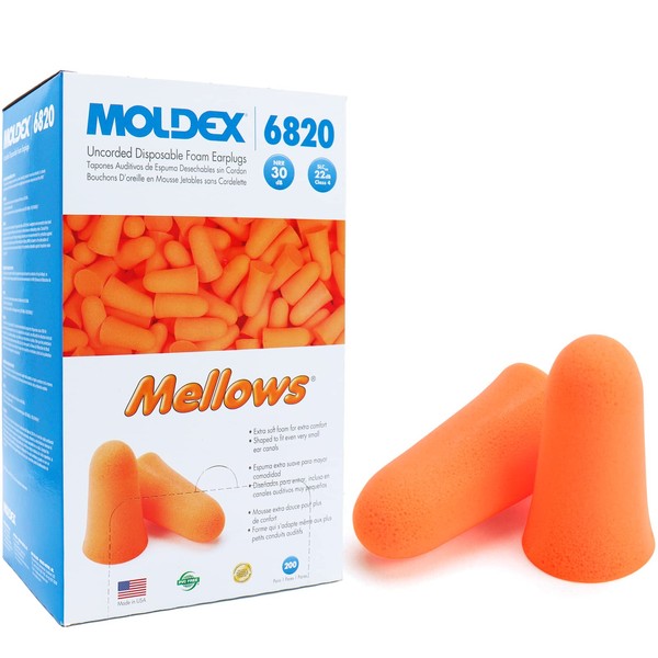 MOLDEX Mellows 6820 Earplugs Sound Insulation Sleep Snoring Goods 200