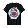 Cute Cartoon Ninja Fox Character For Kids T-Shirt