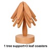 Tree Design Wooden Trivet Set for Hot Dishes – Decorative