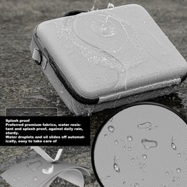 PU Leather Hard Carrying Case for Mini 4K, Mini 2/2 SE Accessories, Portable Storage Bag Travel Case with Shoulder Strap, for RC-N1, RC-N2 Remote Controller