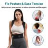 JOLAYSO Posture Corrector for Women and Men, Adjustable Back Brace,