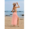 AI'MAGE Women's Sarong Swimsuit Cover Up Sheer Mesh Beach Coverup
