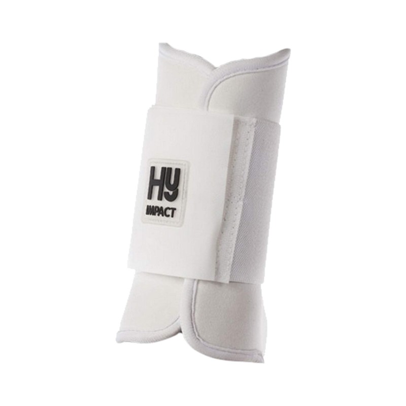 HY EQUESTRIAN Brushing Boots - Purple - Medium