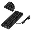 MAGIC REFINER Gaming Keyboard 87 Keys Portable Durable RGB Backlit