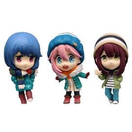 Furyu Laid-Back Camp: Season 2 Chobirume 3-Piece PVC Figure Set