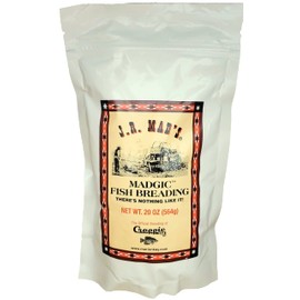 J.R Mad's Madgic Fish Breading, Seasoned Crispy Fish Fry Seafood Breading, Season Coating Mix For Fish 20 oz