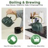 SKIKEN Pumpkin Cast Iron Teapot with Infuser - Japanese Kettle
