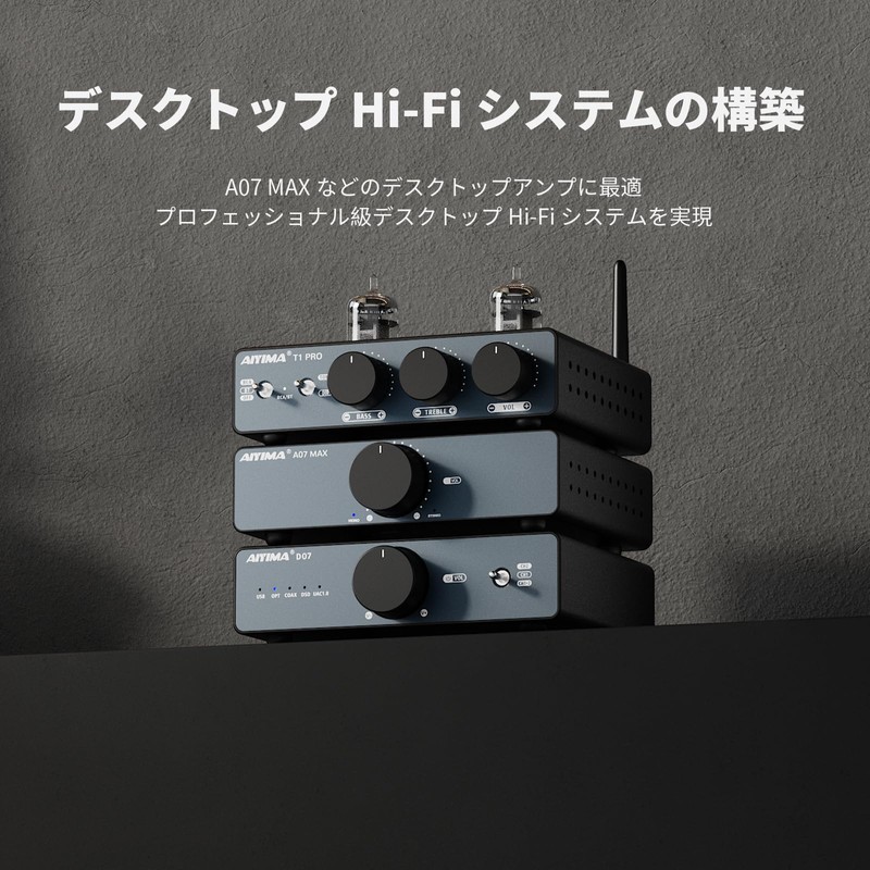 AIYIMA D07 HIFI Grade DAC Decode AKM4493SEQ/ XMOS316 Chipset USB