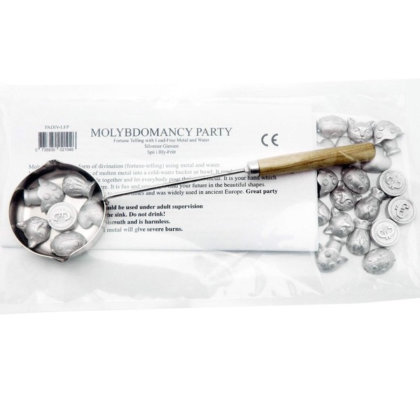 Prince August Molybdomancy Divination Party Kit - Fortune Telling with