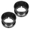 1 Pair 10 Inch NAB Hub Adapters Polished Aluminum Alloy