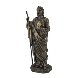 Things2Die4 Bronzed St. Jude Statue 8 in.