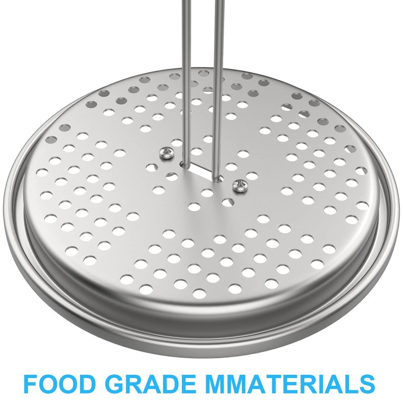 Perforated Turkey Chicken Poultry Deep Fryer Accessory Kit with Wire