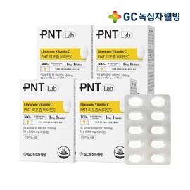 GC PNT 리포좀 비타민C 고함량 30정 1개월분 X 4 GC PNT Liposome Vitamin C High Concentration 30 Tablets 1 Month Supply X 4