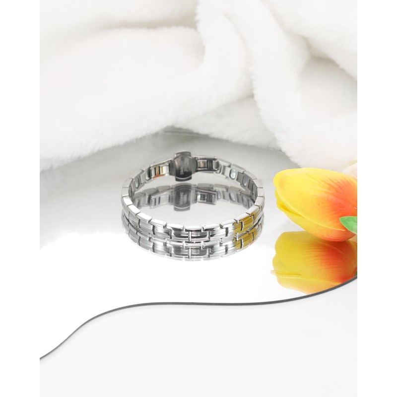 Jecanori 5X Strength Magnetic Bracelets for Women —Updated 5,000 Gauss