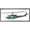Unbranded Bell UH-1D Iroquois Helipcopter Aircraft Embroidered Plane Patch (Iron-on)