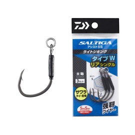 Daiwa Saltiga Assist SS Light Jigging, Type W, Rear Single, #3/0X