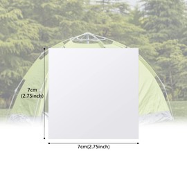 Dohia TPU Pool Patch Repair Kit Vinyl Inflatable Pool Patches for Swimming Pools & Any Inflatable Products D1-2306-BSXBT (Square)