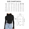 Trendy Queen Women's Turtleneck Long Sleeve Shirts Fall Fashion BasicThermal