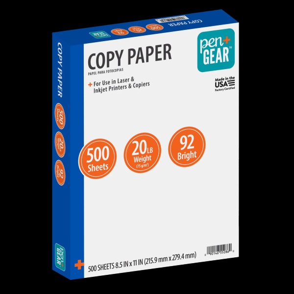 Does not apply Copy Paper 8.5" X 11" 92 Bright