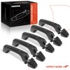 A-Premium Outside Exterior Door Handles Compatible with Hummer H3 2006