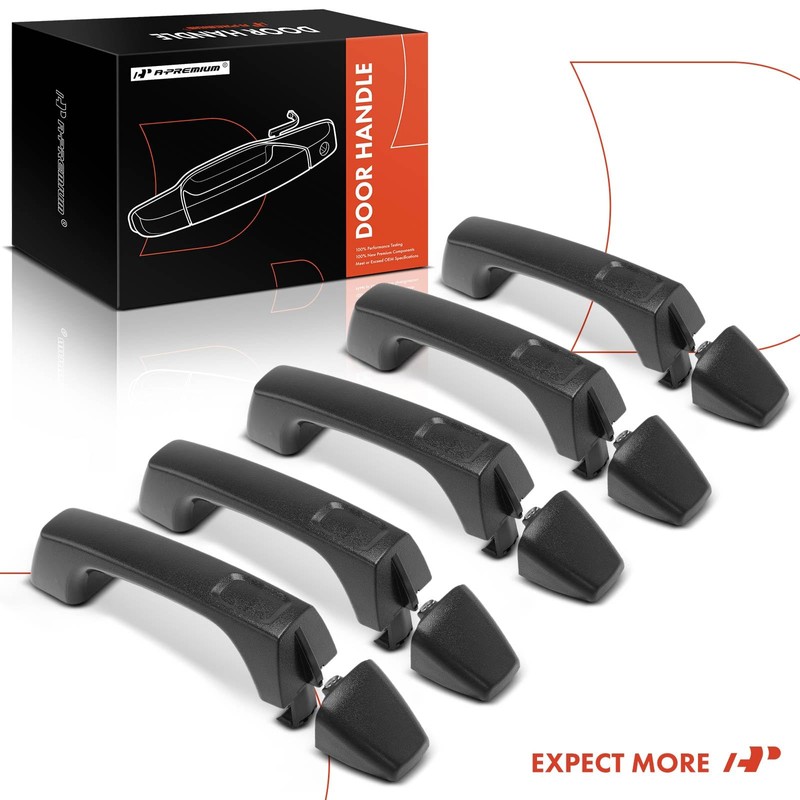A-Premium Outside Exterior Door Handles Compatible with Hummer H3 2006