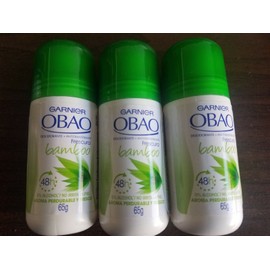 Garnier 3 PACK GARNIER OBAO FRESCURA BAMBOO 2.3 OZ EA ANTIPERSPIRANT MEXICO